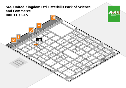 AA exhibition floor plan