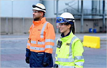 Employees of SGS Oil, Gas & Chemical in Antwerp, Belgium
