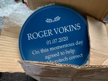SGS United Kingdom Ltd Roger Vokins Award